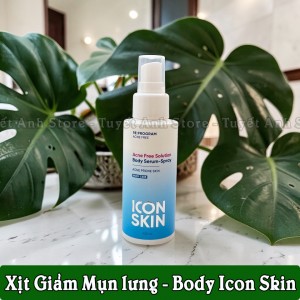 XỊT GIẢM MỤN LƯNG - BODY ICON SKIN