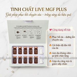 HỘP 10 ỐNG TINH CHẤT LIVE MGF PLUS - PHỤC HỒI CĂNG BÓNG DA