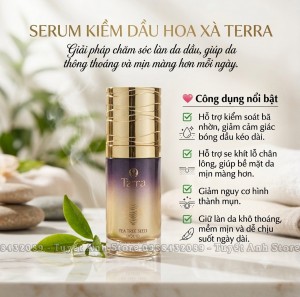SERUM KIỀM DẦU HOA XÀ TERRA