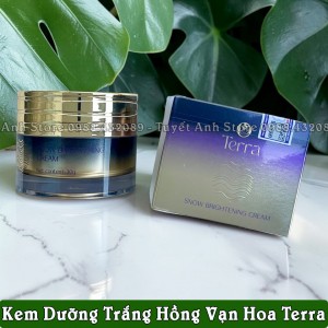 KEM TRẮNG HỒNG VẠN HOA TERRA